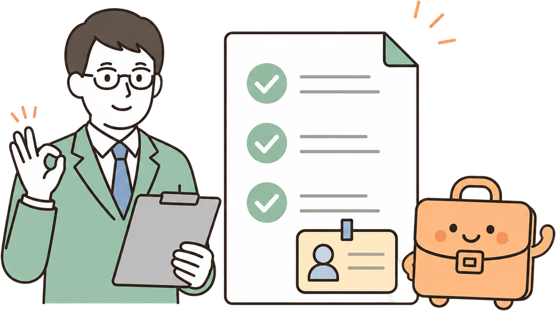社会保険・雇用保険・労働保険の手続のイメージイラスト