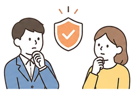 労務トラブルに悩む会社を守るイメージイラスト